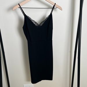 Lush Lace Detail Mini Dress